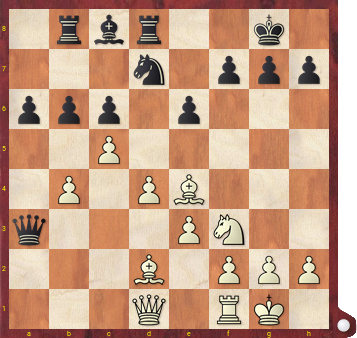 Aronian vs Carlsen (Regalo griego)
