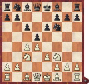 Aronian vs Carlsen, 5.e3