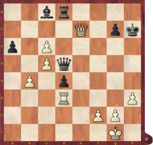 Aronian vs Carlsen, 33.De7