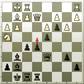 Caruana-Smirnov, movimiento negro 20