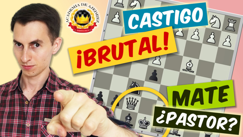 Mate Pastor 😎 #chess #tacticaajedrez #juegos 