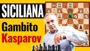 Gambito Kasparov en la Defensa Siciliana [¡Karpov es engañado!]