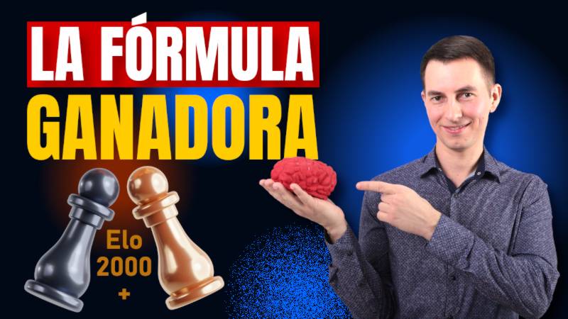 ¡La fórmula GANADORA del ajedrez!