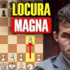 Con apertura BIZARRA Carlsen se burla de un GM