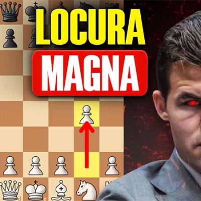 Con apertura BIZARRA Carlsen se burla de un GM